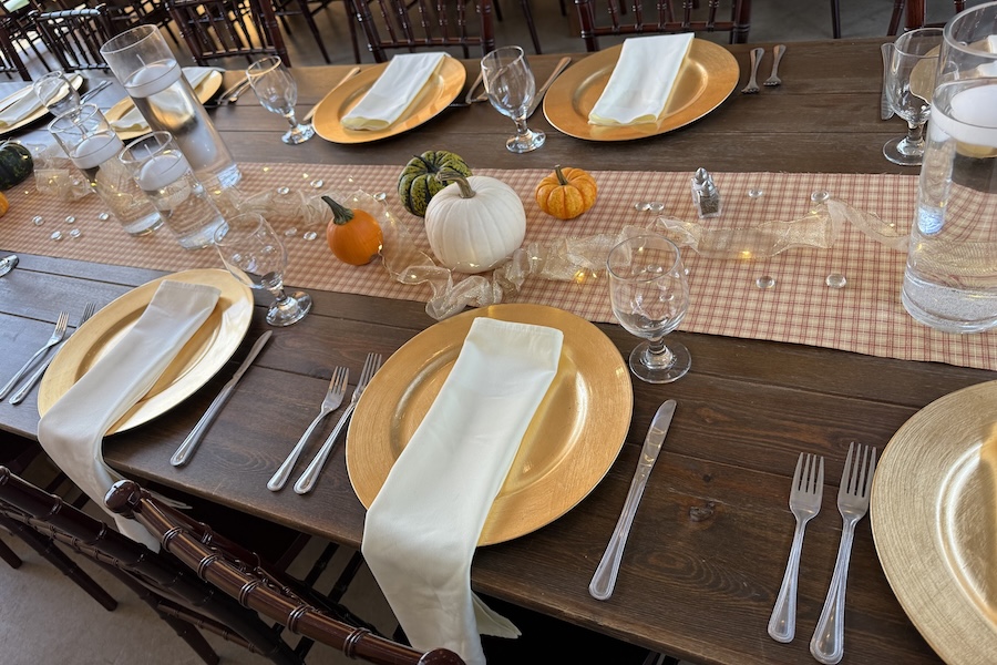 Harvest Dinner event