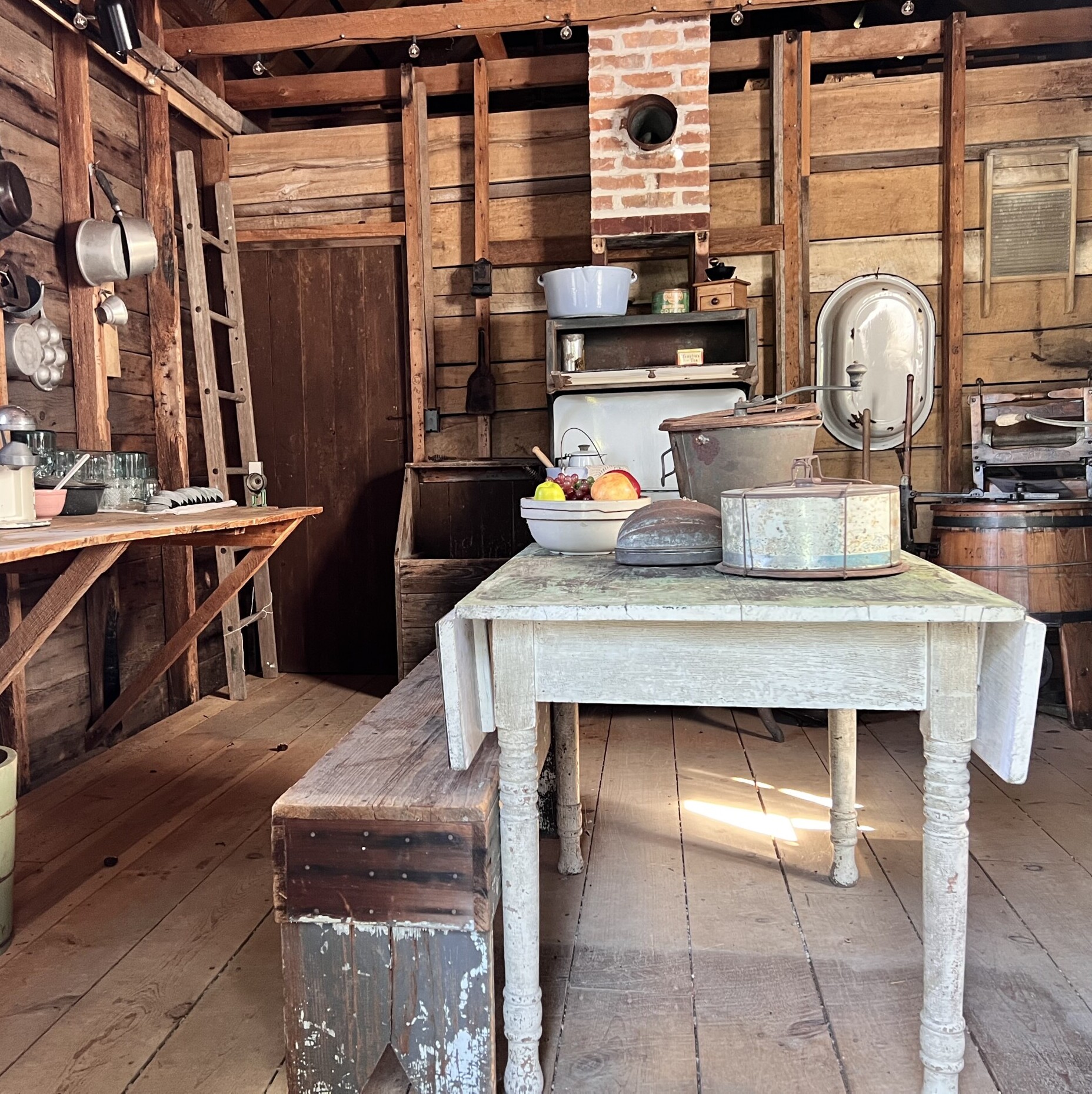 Heritage Program - Summer Kitchen Exhibit at Open Aire Market